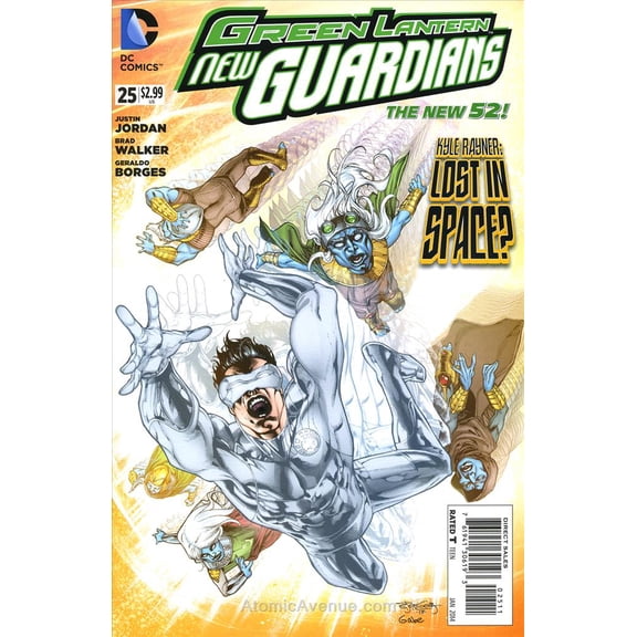 Green Lantern: New Guardians #25 VF ; DC Comic Book