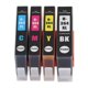 thumbnail image 1 of Ink Cartridge Clear Fadeless Print Printer Cartridge for Photosmart B8550 B8553 B8558 C6380 C6383 BK C M Y, 1 of 4