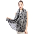 thumbnail image 3 of Swallow Bird Print Women's Infinity Scarf Lightweight, 3 of 3