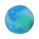 thumbnail image 1 of Pelota de gimnasia rítmica, pelota de fitness, ligera, inflable, de 7,09 pulgadas, portátil, para entrenamiento, competición y práctica de ejercicio. Azul mar, 1 of 8
