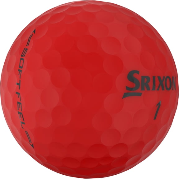 Srixon 2018 Soft Feel 11 Brite Red Golf Balls
