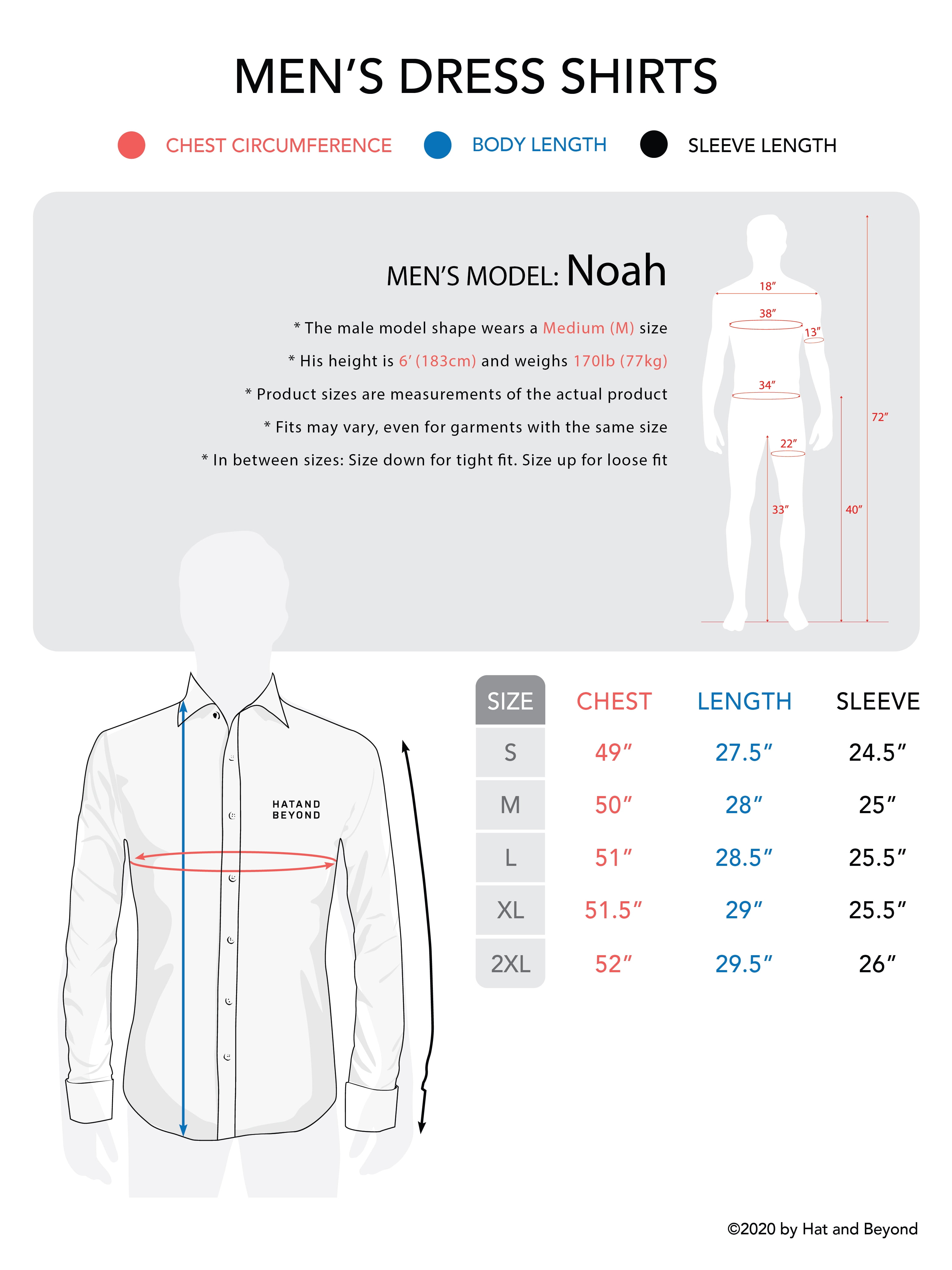 How To Measure Collar Large Dress Shirt Sleeve Length Tom Baine Men's Dress  Shirts Macy's
