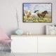 thumbnail image 3 of Kit Punto Cruz Caballo Impreso Con Cuentas Bordado Arte para El 54x35cm, 3 of 9