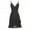 Dark Gray, variant on 2026! Clothes under $5 asdoklhq Womens Plus Size Dresses,Women's V-Neck Floral Print Strap Summer Casual Swing Dress With Ruffle Dress