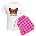thumbnail image 5 of CafePress - Antisocial Butterfly Pajamas - Women's Short Sleeve Print T-Shirt and Pants Light Cotton Pajama Set, 5 of 7