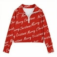 thumbnail image 2 of Birdeem Chandails pour Femmes, Chandails de Noël pour Femmes, Chandail de Noël pour Femme, Manches Longues, Imprimé, Col Rond, Haut à Enfiler, Chemisiers pour Femmes, Chemisiers pour Femmes Mode, 2 of 5