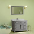 thumbnail image 2 of Vanity Art 48" Single Sink Bathroom Vanity Set with Engineered Marble Top and Free Mirror, 2 of 5
