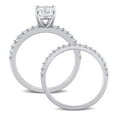 thumbnail image 4 of Everly Women's Created Sapphire 10k White Gold Bridal Set, 4 of 7