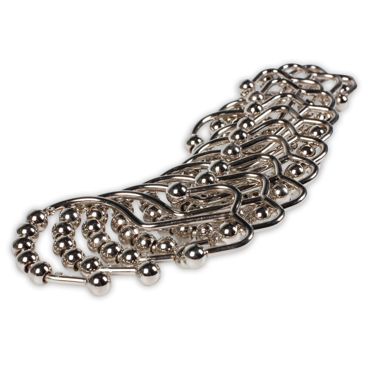 CBD Curtain Hooks Shower Curtains Hooks Double Glide on Bath Rod to