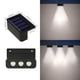 thumbnail image 1 of ¡Ganga del Día!, Lámpara de pared solar para exteriores, pequeña lámpara de pared para patio, decoración de terraza, lámpara de pared para decoración de casas de familia, lámpara de pared de 3 led, 1 of 7