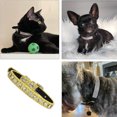 thumbnail image 4 of Bienvenido Rhinestone dog collars sparkle cat collars soft suede leather dog and Cat Rhinestone dog collars, 4 of 5