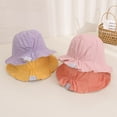 thumbnail image 3 of Kids Fisherman Cap Reversible: Flower Printed Baby Bucket Hat Sun Protection Hat, 3 of 9