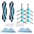 thumbnail image 1 of Roller Brush Side Brushes Filters For Conga 1290 1390 Vacuum Cleaner, 1 of 5