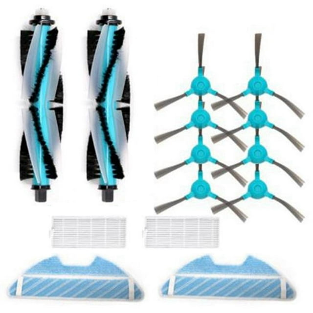 Roller Brush Side Brushes Filters For Conga 1290 1390 Vacuum Cleaner