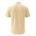 thumbnail image 4 of LIBRCLO Mens Polo Shirt with Pocket Short Sleeve Collar Casual Work Golf Shirts, 4 of 8