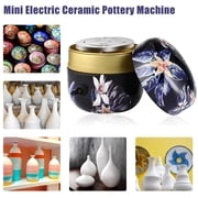 electric Pottery Machine, Small Pottery Machine, Adjustable Clay Forming Machine Dark blue