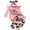 A-A Pink, variant on Newborn Infant Baby Girl Clothes Fall Winter Long Sleeve Bubble Romper Floral Bow One Piece Jumpsuit Cute Outfits Pink,Size 3-6 Months