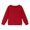 Red, variant on Toddler Kids St. Patrick's Day Sweatshirt,Boys Girls Solid Color Crew Neck Long Sleeve Sweatshirt,Festive Casual Pullover Outfit,Size:13-14 Years