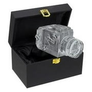 Crystal Medium Format Camera Display Model - 0.66 of Real Life Size Replica of Hasselblad 503CM with 80 mm F-2.8 CF Lens
