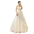 thumbnail image 1 of Vestido de novia ligero sin tirantes, estilo hada, sencillo, estilo viajero, con hilo saliente, de bienvenida, 1 of 5