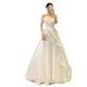 thumbnail image 1 of Vestido de novia ligero sin tirantes, estilo hada, sencillo, estilo viajero, con hilo saliente, de bienvenida, 1 of 5