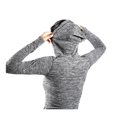 thumbnail image 2 of Sudadera Dama Pirma Talla EG Negro Jaspe, 2 of 4