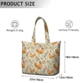 thumbnail image 3 of Sac de Week-End Motif Poulet et Œuf, Sac de Sport Aquarelle pour Femmes, Style Rustique Ferme, 3 of 5