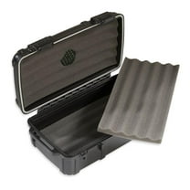 Travel Humidor 10 Cigar Capacity - Durable, Airtight, Crushproof Travel Humidor