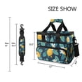 thumbnail image 3 of FORMRS Insulated Cooler Bag 24 Cans Capacity Soft Leakproof Lunch Box with Side Pockets, Lemon Leaves, 3 of 7