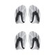 thumbnail image 2 of Wosthever 1 par de guantes de entrenamiento de paletas de mano para natación, accesorios de postura de natación de espalda de plástico Gris-plata 2Conjunto, 2 of 6
