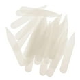 thumbnail image 2 of 200 Piezas de Plástico Beige Estancias de Cuello para Camisas Hombres Mujeres 5x1cm Colcomx, 2 of 8