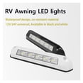 thumbnail image 3 of 12V-24V RV LED Awning Porch Light Waterproof Motorhome Caravan Interior Wall Lamps Light Bar RV Van Camper Trailer Exterior Lamp ,Easy Operate, 3 of 7