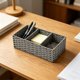 thumbnail image 5 of Paper Rope Woven Divided Storage Basket 3 Compartment Organizer For Bathroom Toiletries And Home Decor, 5 of 6