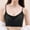 Black, variant on Women 3/4 Cup Thin Bra Underwear Seamless Ice Silk Sling Beauty Vest Wireless Bra Thin Shoulder Strap Tube Top Bras Low Sports Bra Compression Bra for Women Bra plus Size Women Woman's Bras Sports Bra