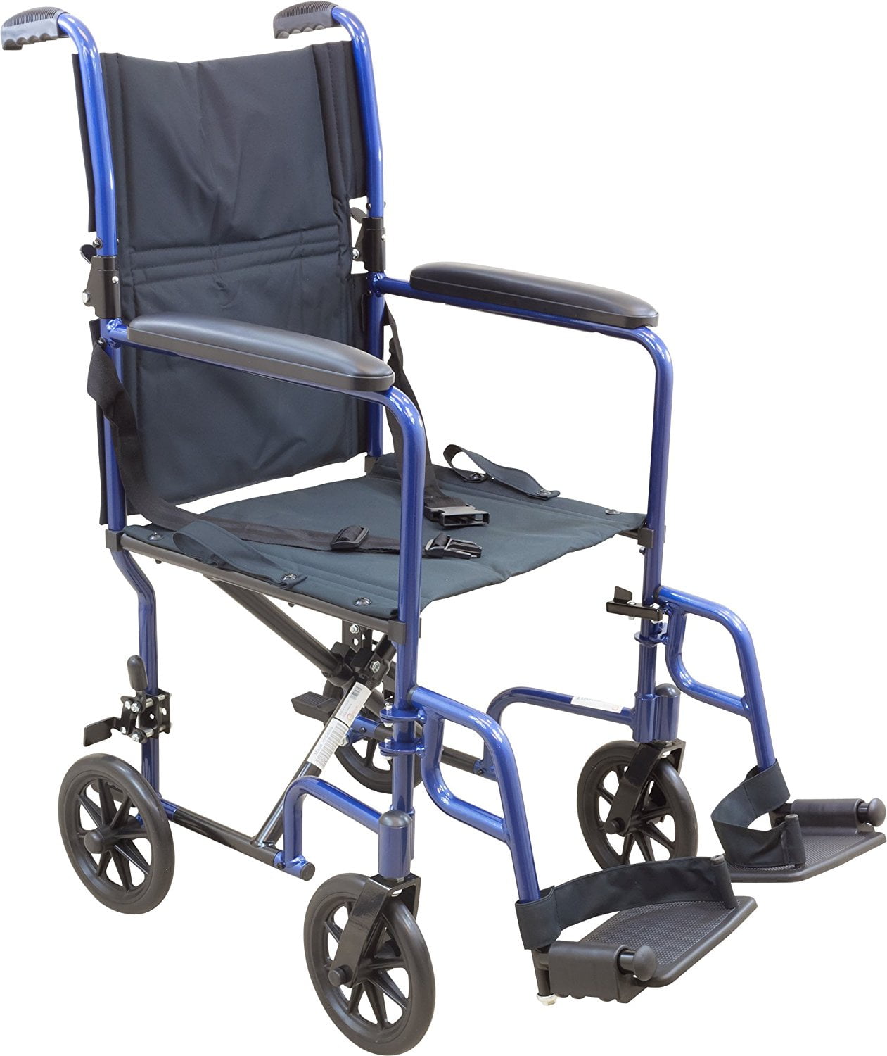 Roscoe Medical Roscoe Aluminum Transport Chair (Blue) CM