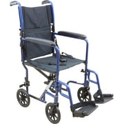 Roscoe Medical - Roscoe Aluminum Transport Chair (Blue) - CM