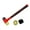 Red, variant on Multi Purpose Rubber Hammer Heavy Duty Mallet Durable & Comfortable Grip Rubber Hammer with Non slip Handle for DIY