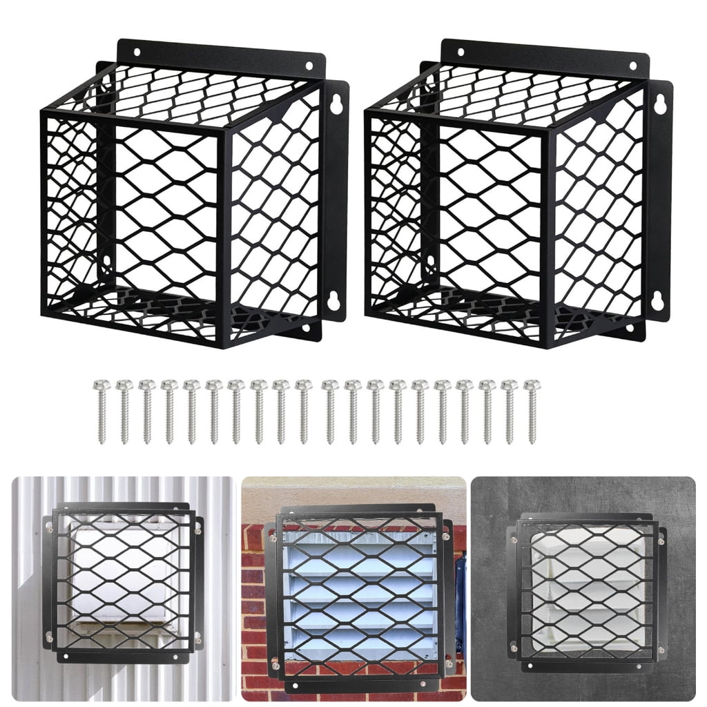 2Pcs Dryer Vents Cover Guard Drying System Protector Ventilation Bird Cage