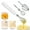 white, variant on SkyAuks Mini Hand Mixer Electric Handheld Kitchen Mixer Egg Beater USB Rechargeable Hand Mixer for Baking Cake, Egg White, Yeast Dough, Include 3 Stainless Steel Whisk