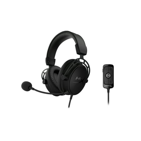 HyperX - Cloud Alpha Wired Stereo Gaming Headset for PC, Xbox X|S, Xbox One, PS5, PS4, Nintendo Switch, and Mobile - Black