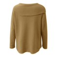 thumbnail image 6 of Women's Knit Bow Sweater Solid Color Pullover Top, 6 of 6