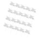 thumbnail image 1 of Paquete de 20pcs Feliz año nuevo Eva Glitter Carta DIY Cupcake Selecciones Decoración de Suministros para Fiestas Plata BLESIY, 1 of 8