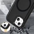 thumbnail image 5 of Dteck for iPhone 15 Case, iPhone 15 Magnetic Phone Case Compatible with MagSafe, Military Grade Drop Protection Heavy Duty Shockproof Phone Case for iPhone 15,Black, 5 of 5