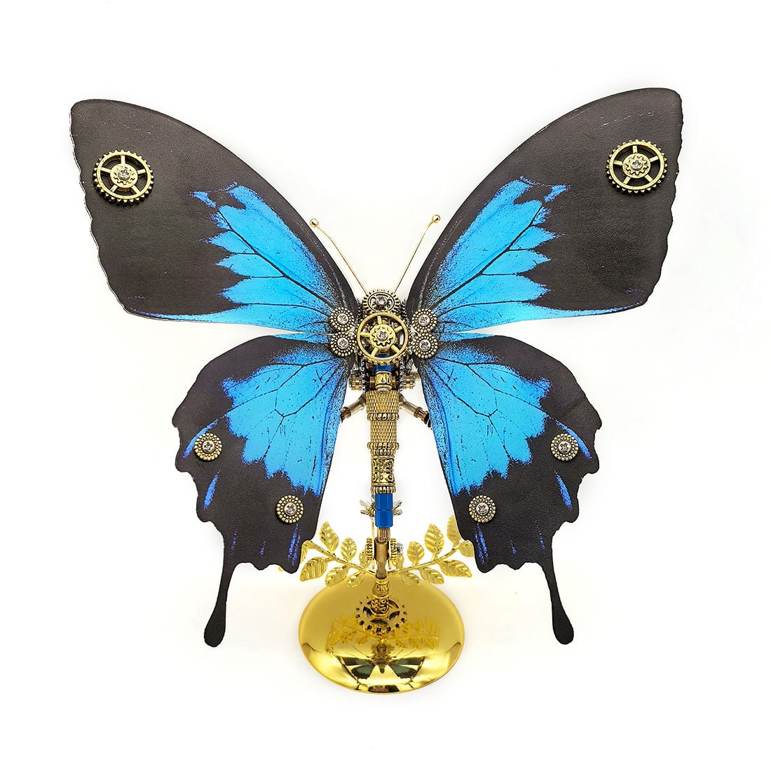 3D Metal Puzzle Butterfly 150+ PCS Steampunk Mechanical Model Kit With DIY Assembly Home Display Desk Decor For Adult Collectors And Creative Gifts