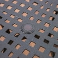 thumbnail image 6 of Pittman Outdoor Cast Aluminum Round Dining Table, Hammered Bronze, 6 of 7