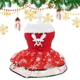 thumbnail image 2 of Vestido Perro Con Tema Navideño Adornos Navideños para Gatos Y, 2 of 9