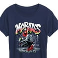 thumbnail image 3 of Marvel Spider-Man - Miles Morales Spray Paint - Ladies Short Sleeve Graphic T-Shirt, 3 of 5