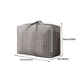 thumbnail image 2 of Bewildely Bolsa de almacenamiento Simple Oxford, bolsas impermeables de gran capacidad, bolsa de ropa interior, cartera, ropa de guata, Almacenamiento y organización del hogar Cactus 58*38*24, 2 of 6