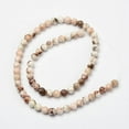 thumbnail image 2 of Round Natural Magnesite Beaded Strands 8mm Hole: 1mm 48pcs/strand 15.7 inch, 2 of 2