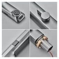 thumbnail image 6 of Gun Grey Smart Sensor Basin Faucet, Digital Display Screen Hot Cold Water Mixer Tap, Vanity Touchless Faucet For Bathroom Basin, 6 of 13